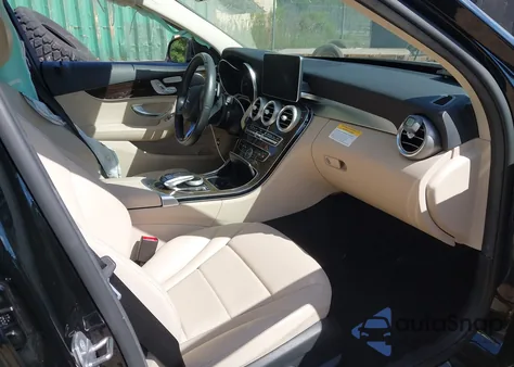 2018 Mercedes-Benz C 300 4Matic from USA, damaged, VIN WDDWF4KB6JR338181